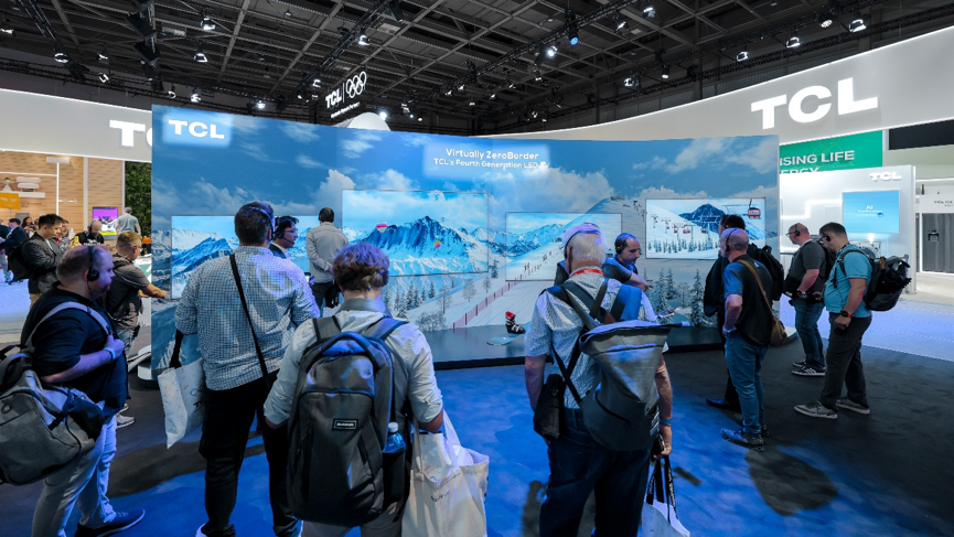 柏林国际电子消费品展开幕，TCL以AI与健康创新产品亮相(图2)