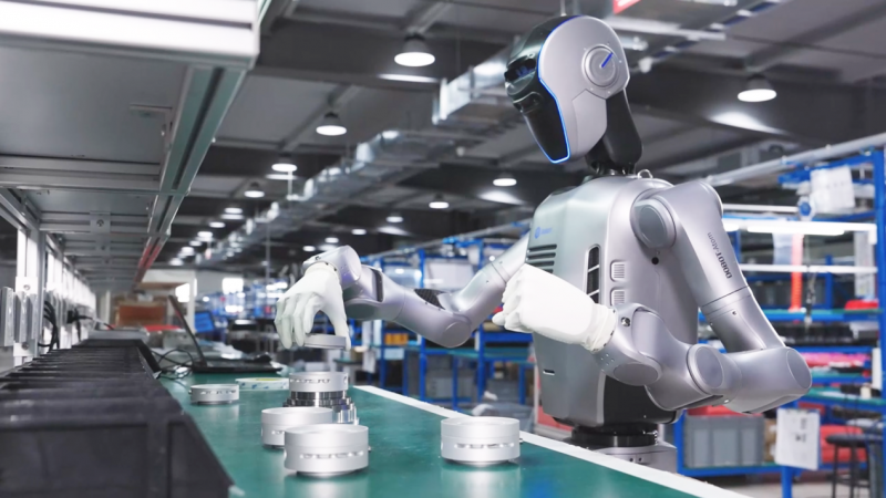 创中国工业机器人新纪录！越疆机器人第10万台成功下线！(图4)