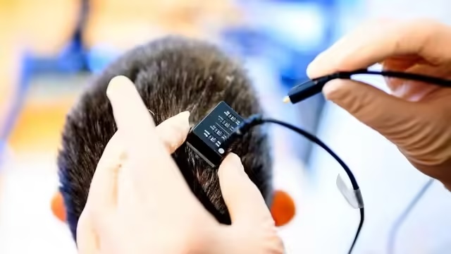 脑机接口技术让瘫痪 18 年的患者通过 AI 实时“说话”，延迟仅 1 秒(图1)