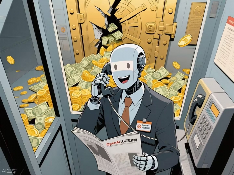 OpenAI CEO 奥尔特曼拉响警报：金融行业即将面临“重大的 AI 欺诈危机”(图1)