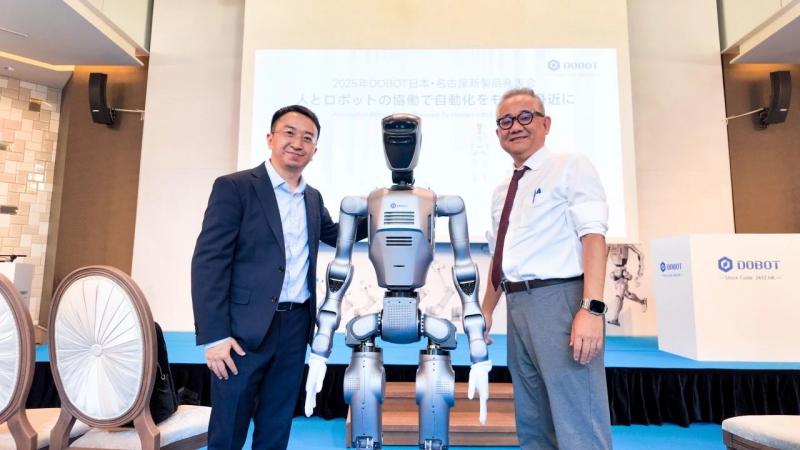 越疆科技于日本名古屋首发新品，人形机器人全球量产交付(图4)