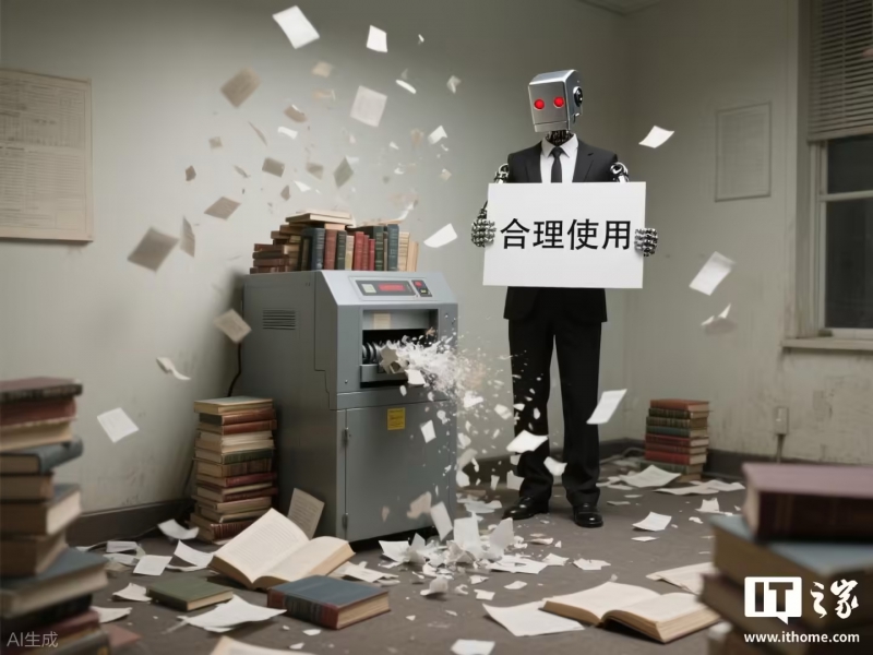 为训练 AI 模型 Claude，Anthropic 耗资数百万美元购入并“销毁”巨量图书(图1)