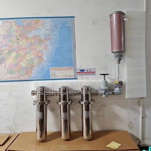 避难硐室压风系统过滤器  救生舱精密过滤器 矿用不锈钢过滤器(图2)