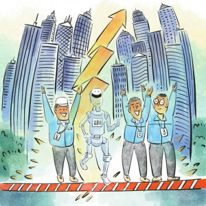 机器人参加马拉松比赛，为什么需要人陪跑？(图9)