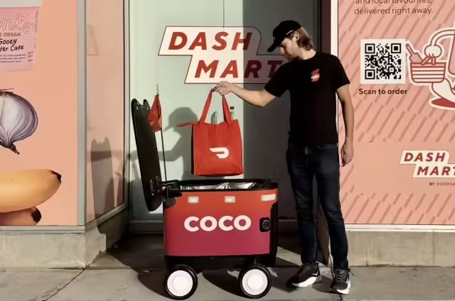 送餐公司 DoorDash 在美国市场推出自动化机器人外卖服务，已接入近 600 家商户(图1)