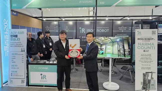 镭神智能助力韩国Soosung斩获Robot World 2024年度最佳产品奖(图2)