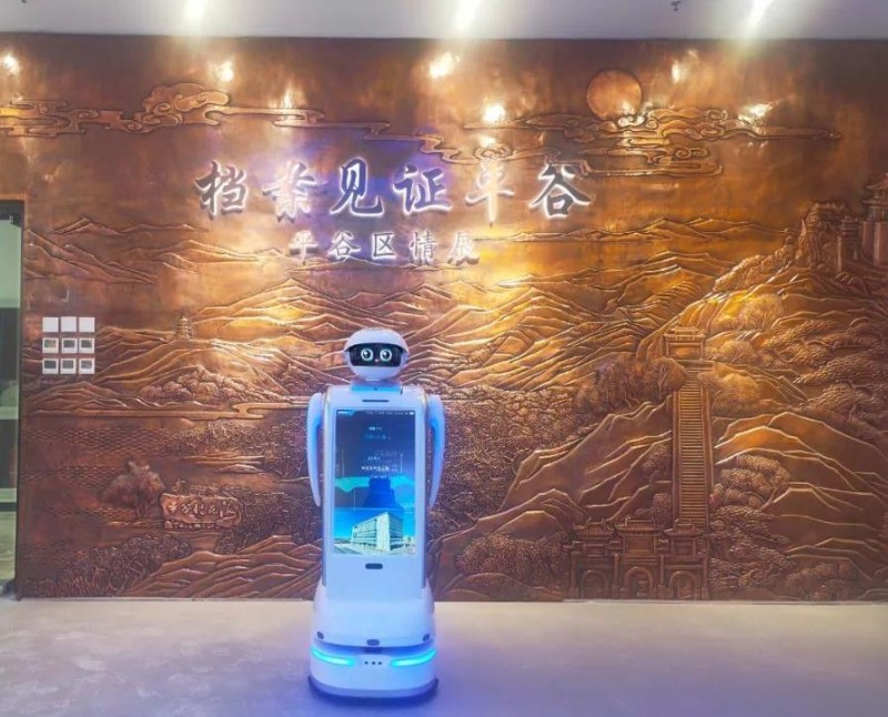 机器人员工惊现“我的阿勒泰”，各地展厅纷纷拉起小笨智能的小手(图2)