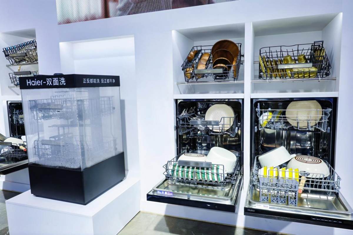 什么洗碗机更值得买？海尔洗碗机：双面洁净，7星健康(图2)