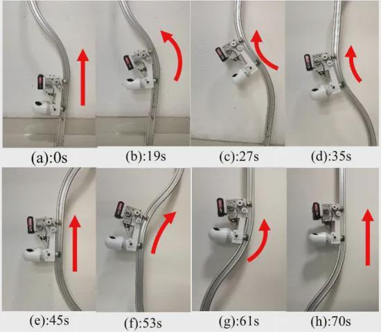 这个机器人是“轨道侠”吧！重力自锁+被动变形，爬弯轨稳如泰山！(图9)