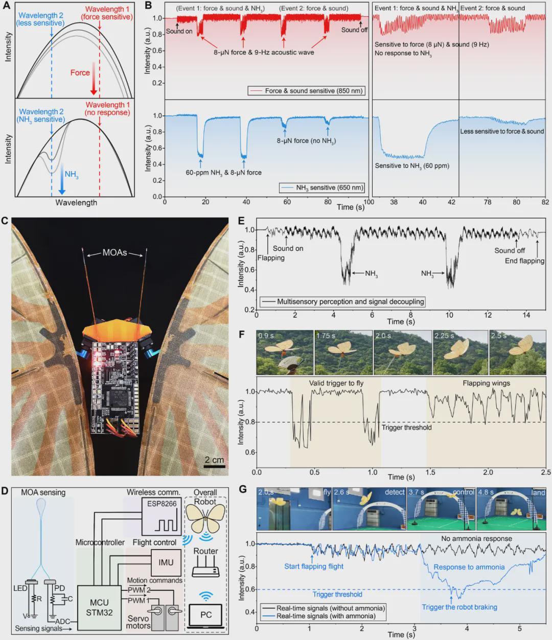 昆虫触角附体，机器人长出感知超能力！浙大仿生微光学天线登《Science》子刊(图6)
