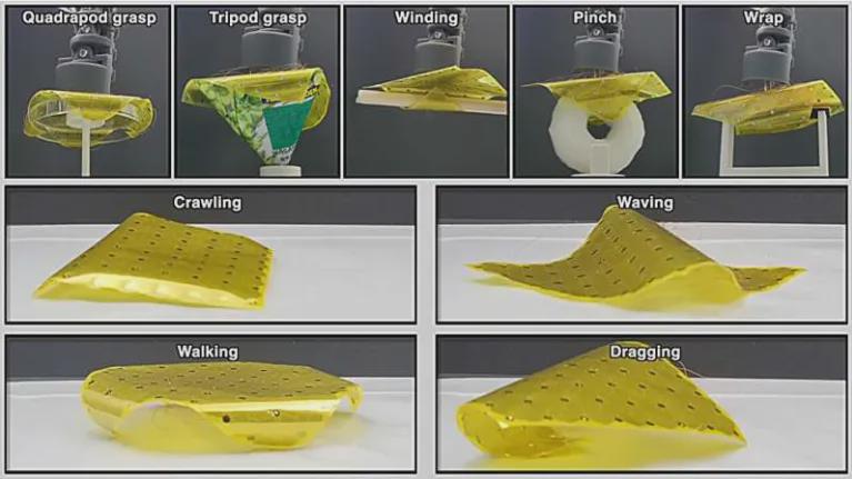 电阻网络+折纸力学，这款可编程折叠组件让机器人拥有了“形态自由”(图2)