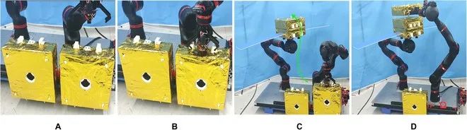 用机械臂手搓卫星时怎样才能稳、准，又不会用力过猛？(图8)
