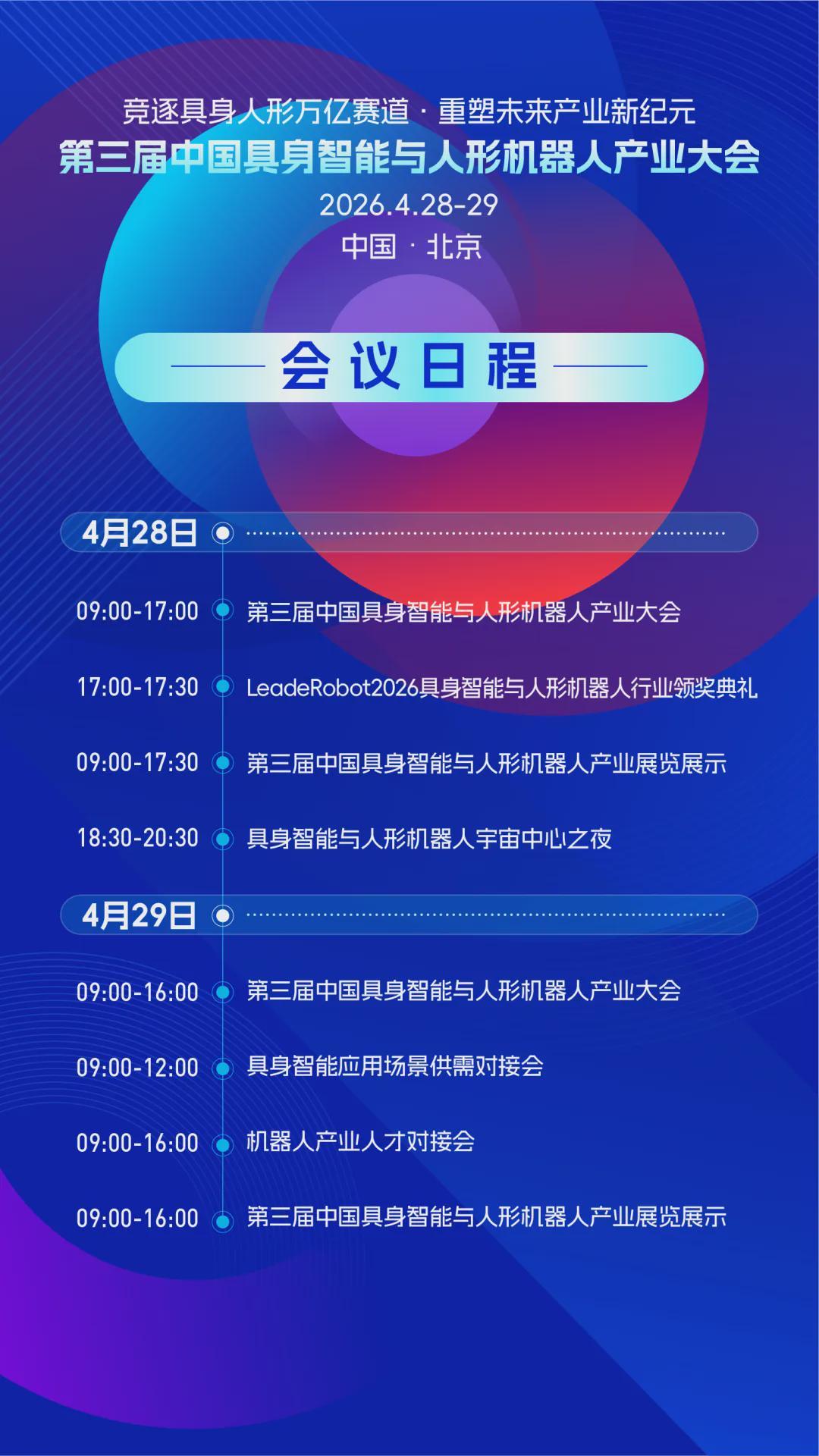 4月北京见！2000+行业精英齐聚，共探具身智能万亿赛道，第三届中国具身智能与人形机器人产业大会全面启动(图6)